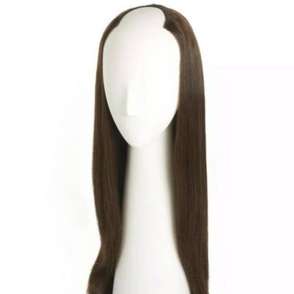 GLAM SEAMLESS Dark Brown U Part Wig Extensions